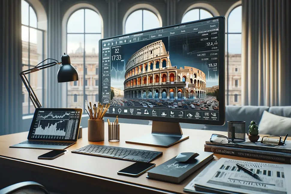Data analytics dashboard for a cultural heritage site